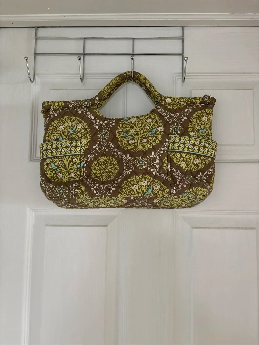 Vera Bradley Handbag Satchel Purse Gabby “Sittin In A Tree” Retired Pattern